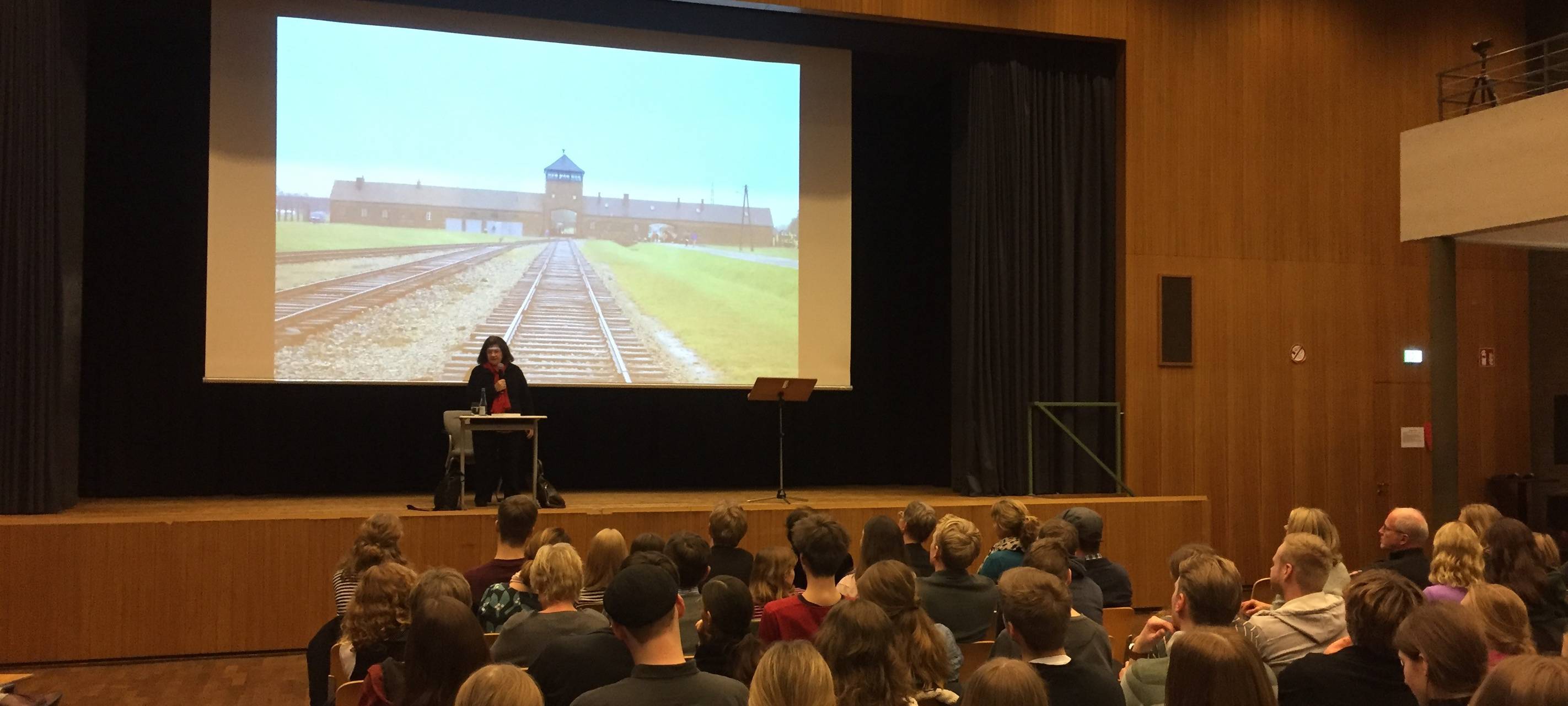 Auschwitz-Überlebende Halina Birenbaum in Münster