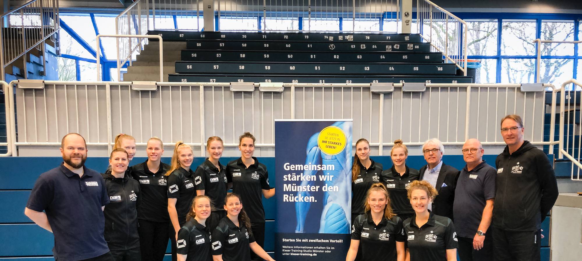 Kieser Training ist neuer Sponsor und Partner des USC Münster