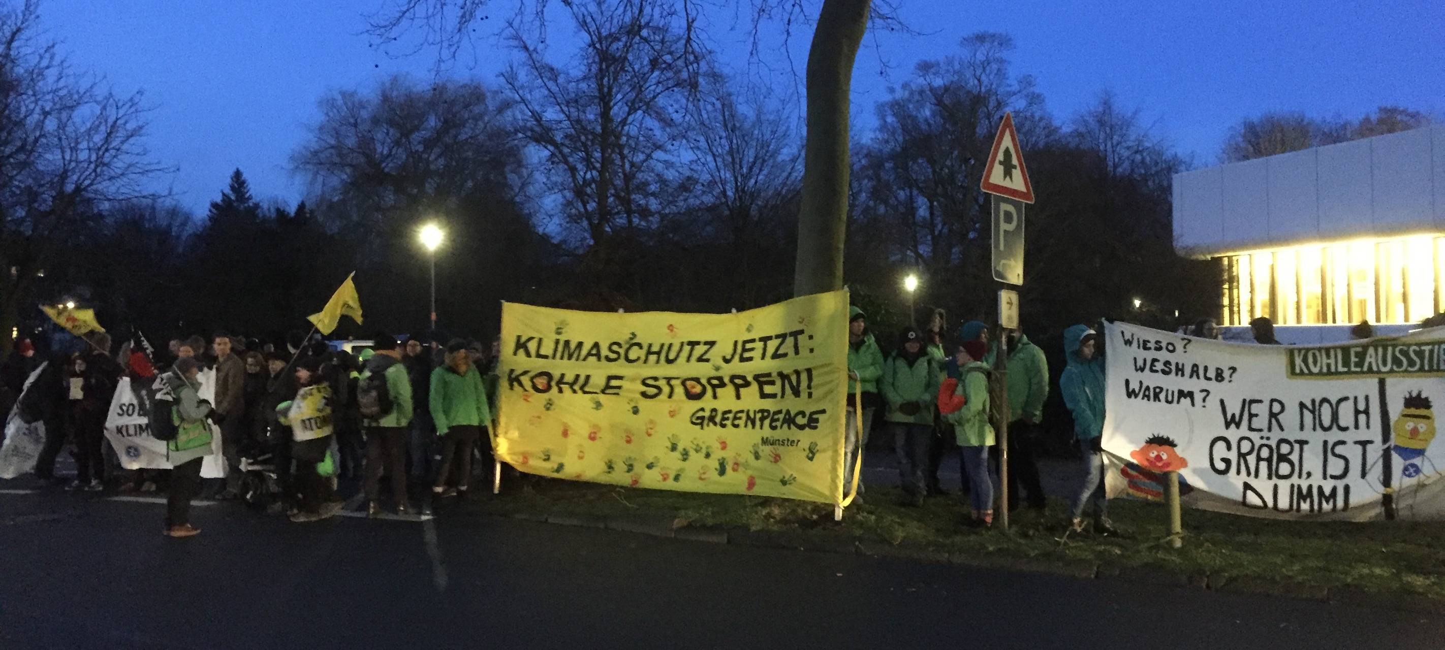 Protest gegen CDU-Neujahrsempfang