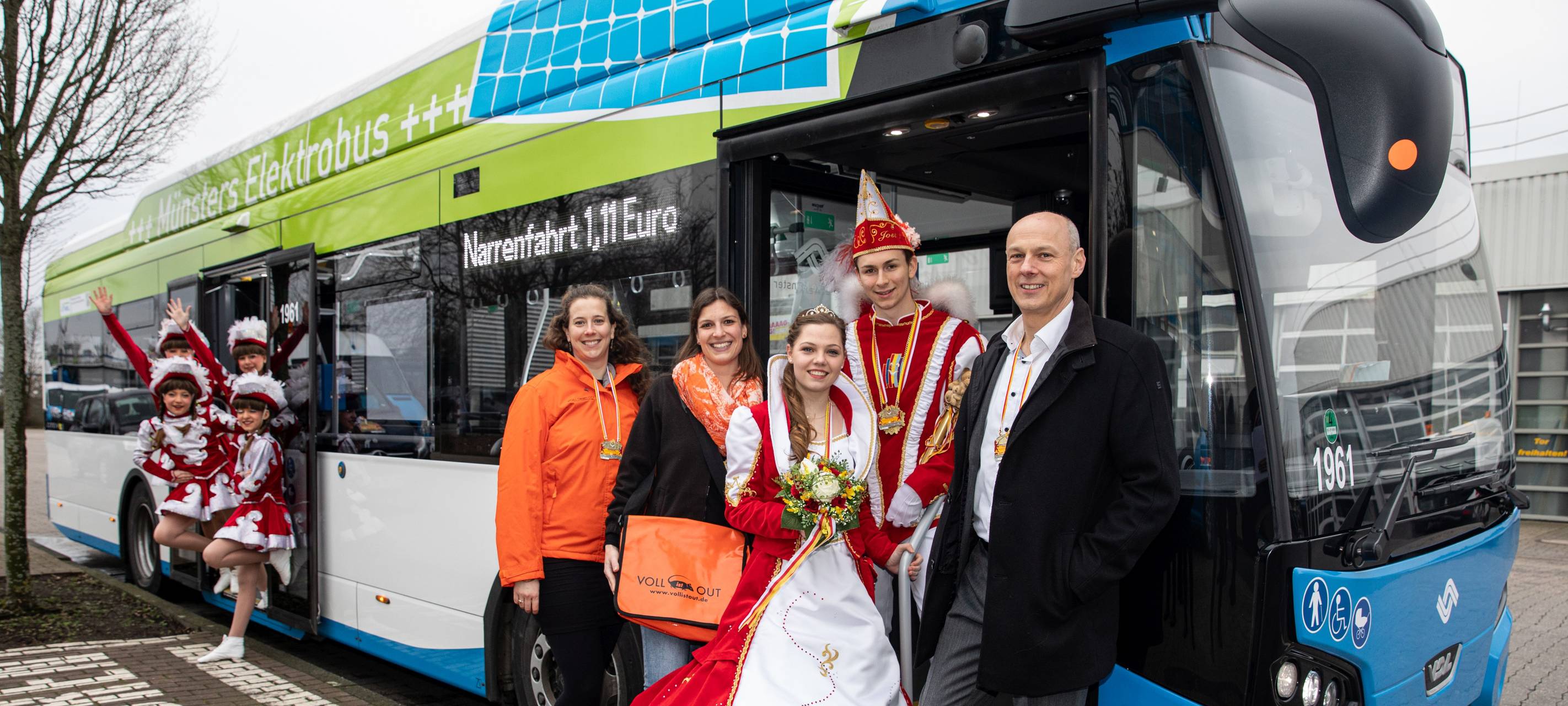 Karnevalszeit: Für 1,11 Euro unterwegs mit dem 90 MinutenTicket