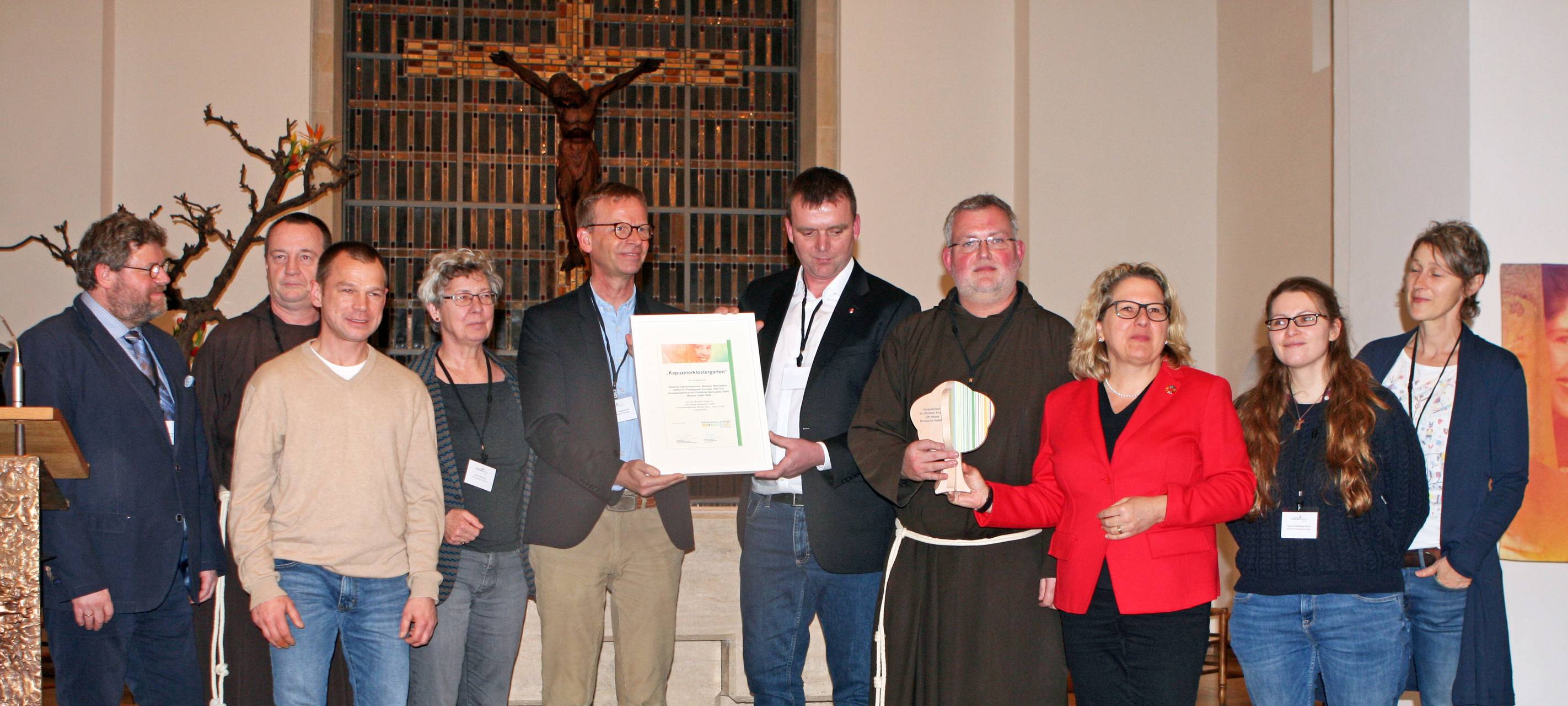 UN-Auszeichnung für Vielfalt für Kapuziner-Klostergarten