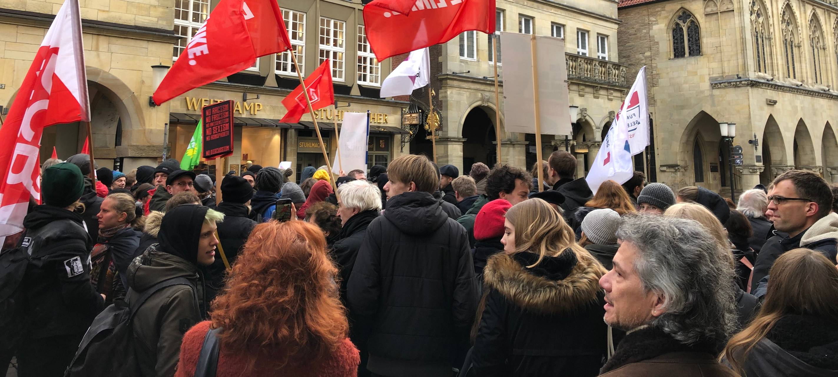 Proteste gegen AfD angekündigt