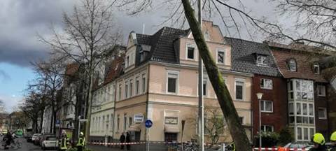 Aufräumen nach "Sabine"