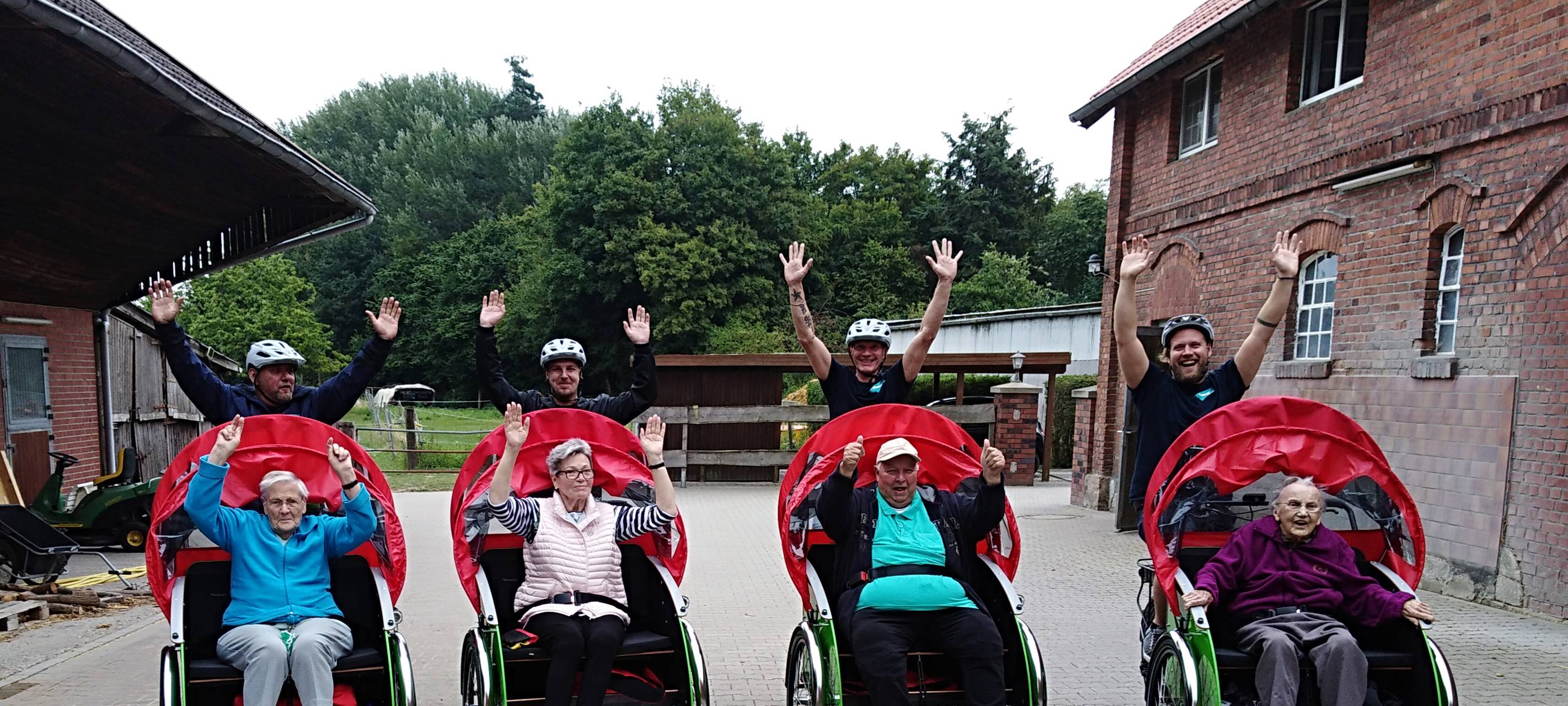 Rikschafahrten in Hiltrup-Ost