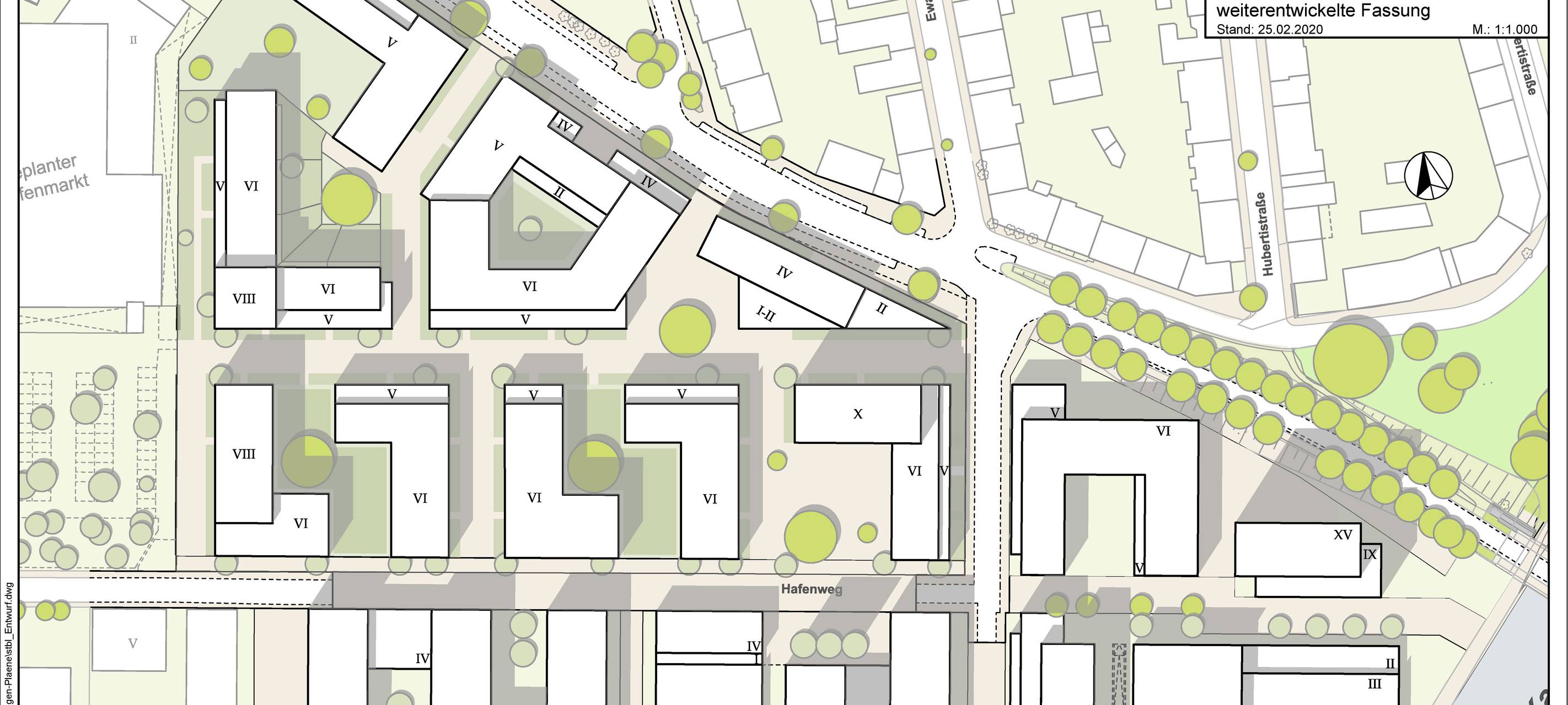 Auf dem Weg zum neuen Stadtquartier am Stadthafen Nord
