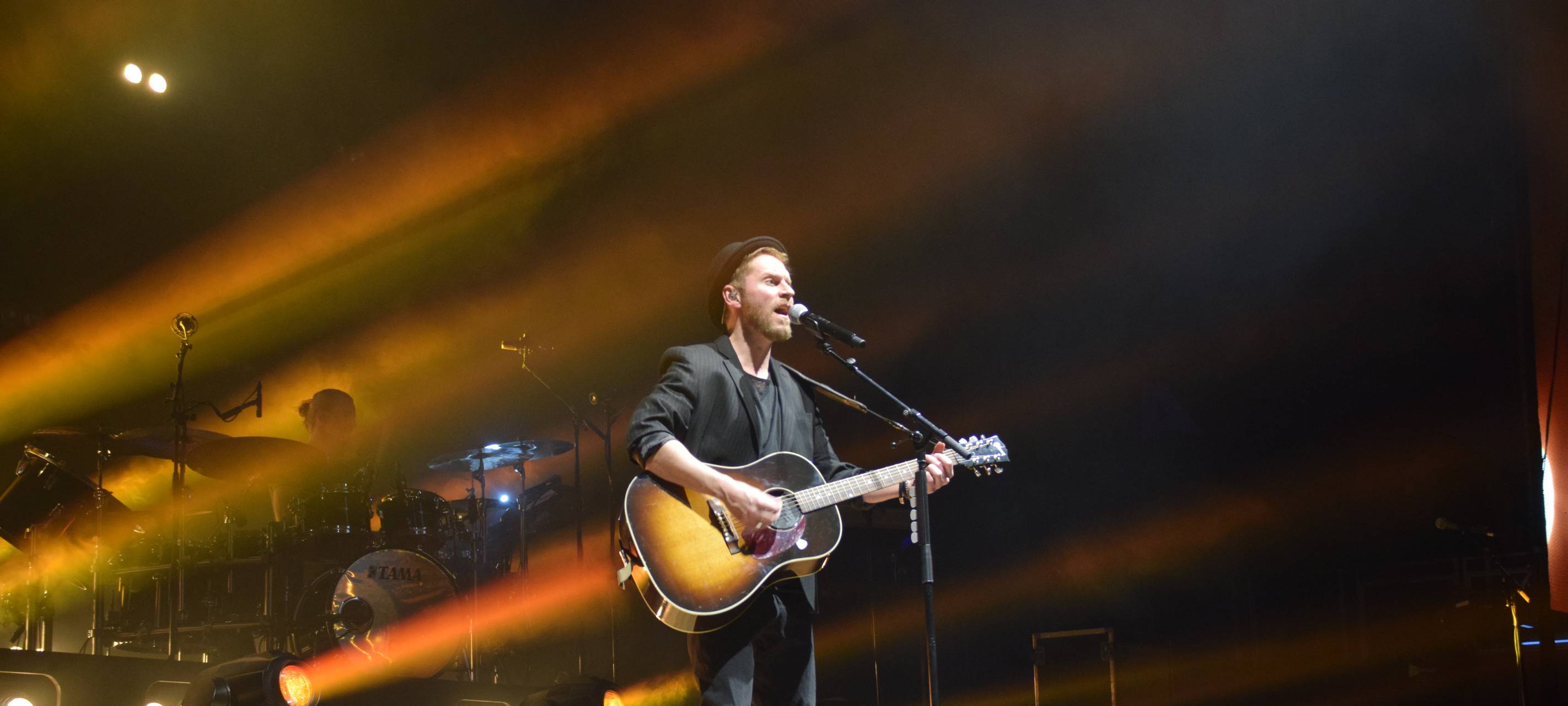 Johannes Oerding in der Halle Münsterland
