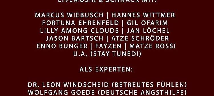 Etwas gegen die Angst - Livestream bei ANTENNE MÜNSTER