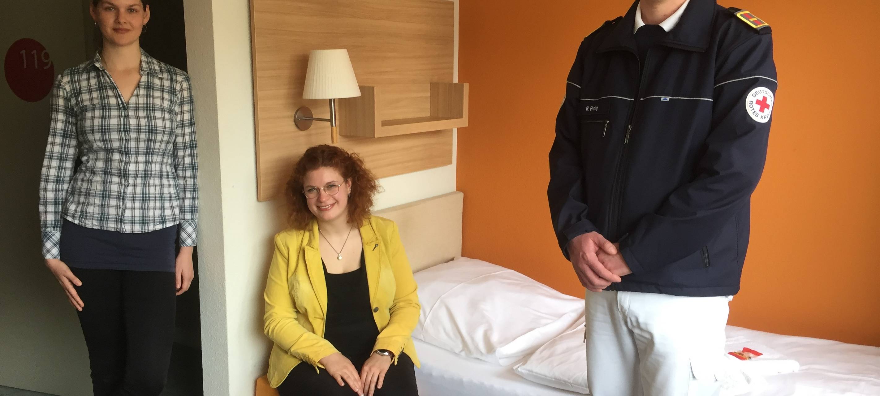 Behelfskrankenhaus steht parat