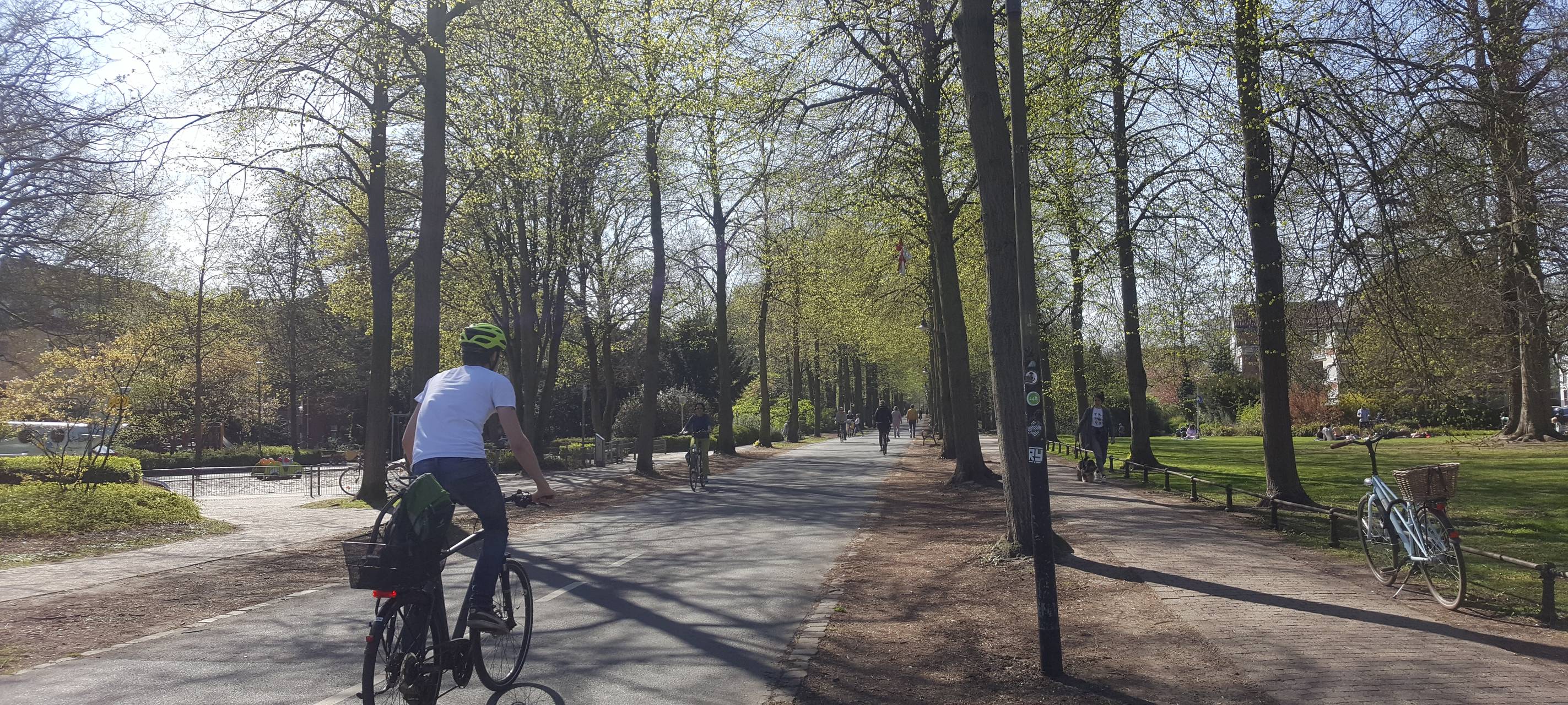 Ruhiger Gründonnerstag in Münster