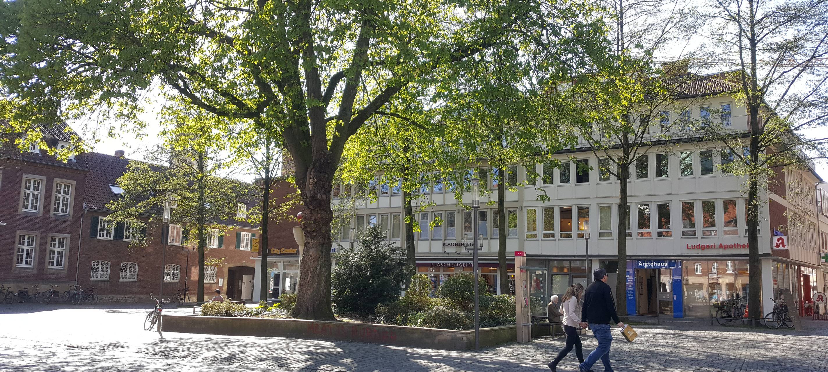 Ruhiger Gründonnerstag in Münster