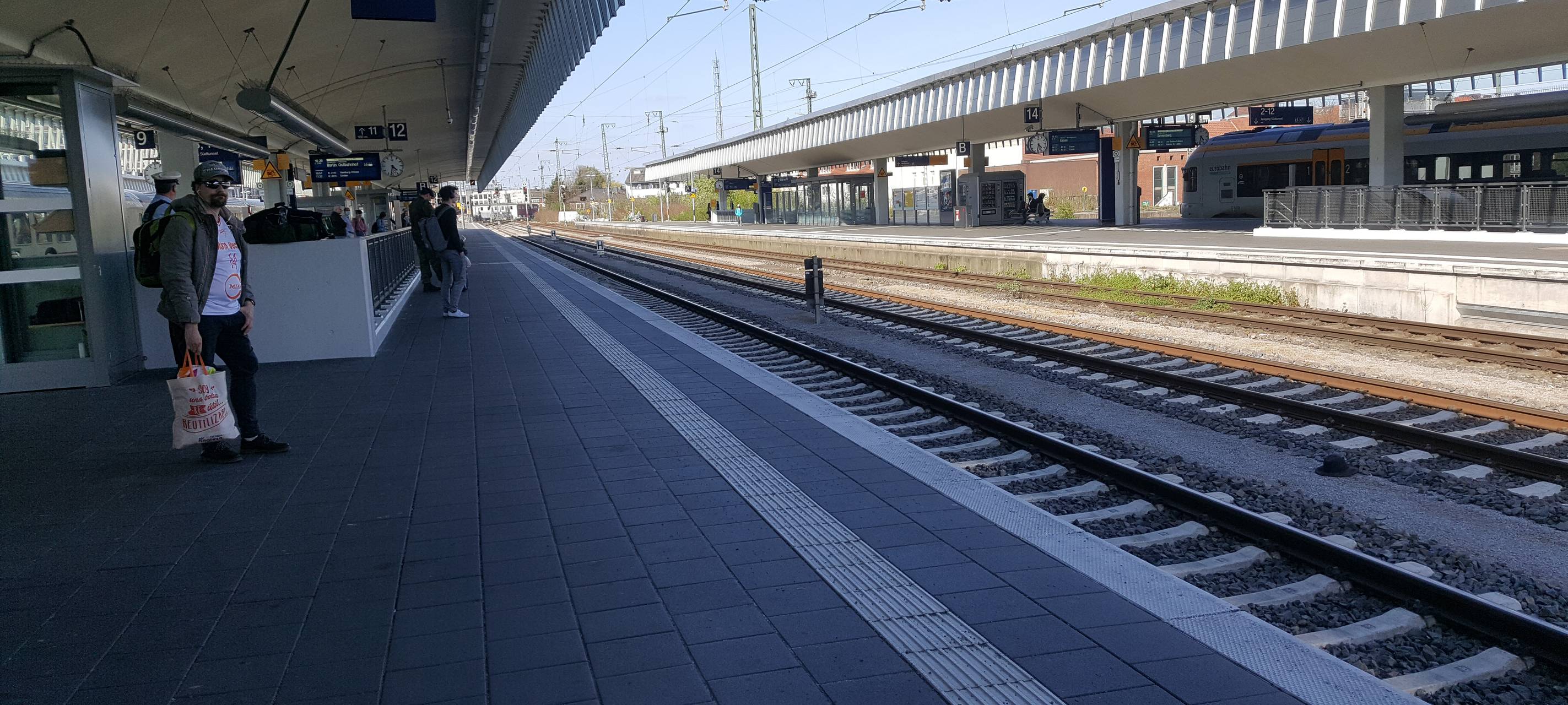 Ruhiger Gründonnerstag in Münster