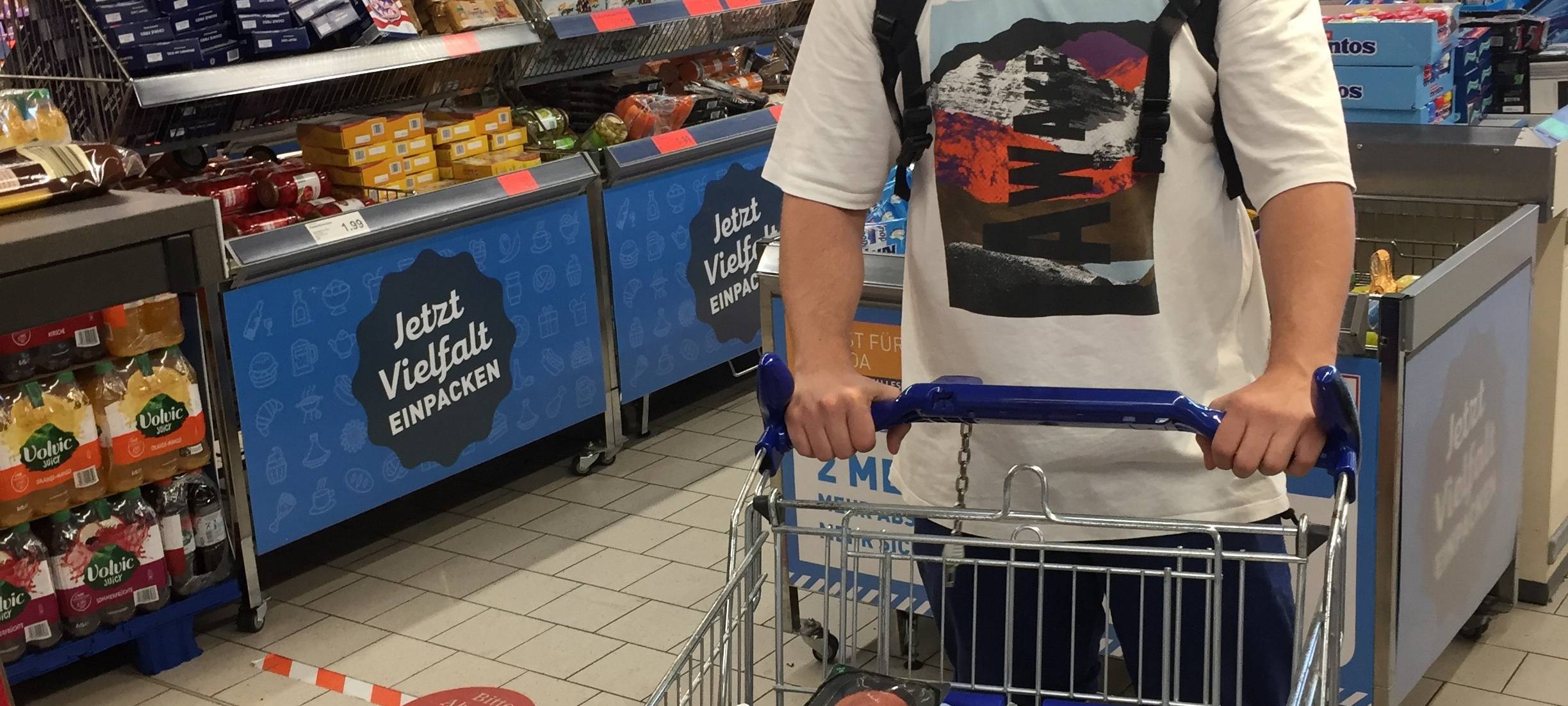 Ostereinkauf in Corona-Zeiten