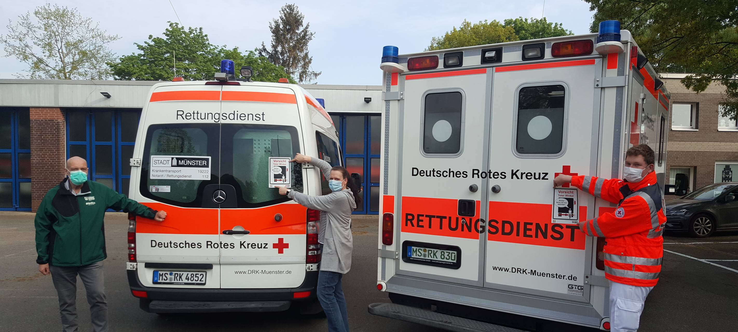 Vorsicht, "Toter Winkel"!