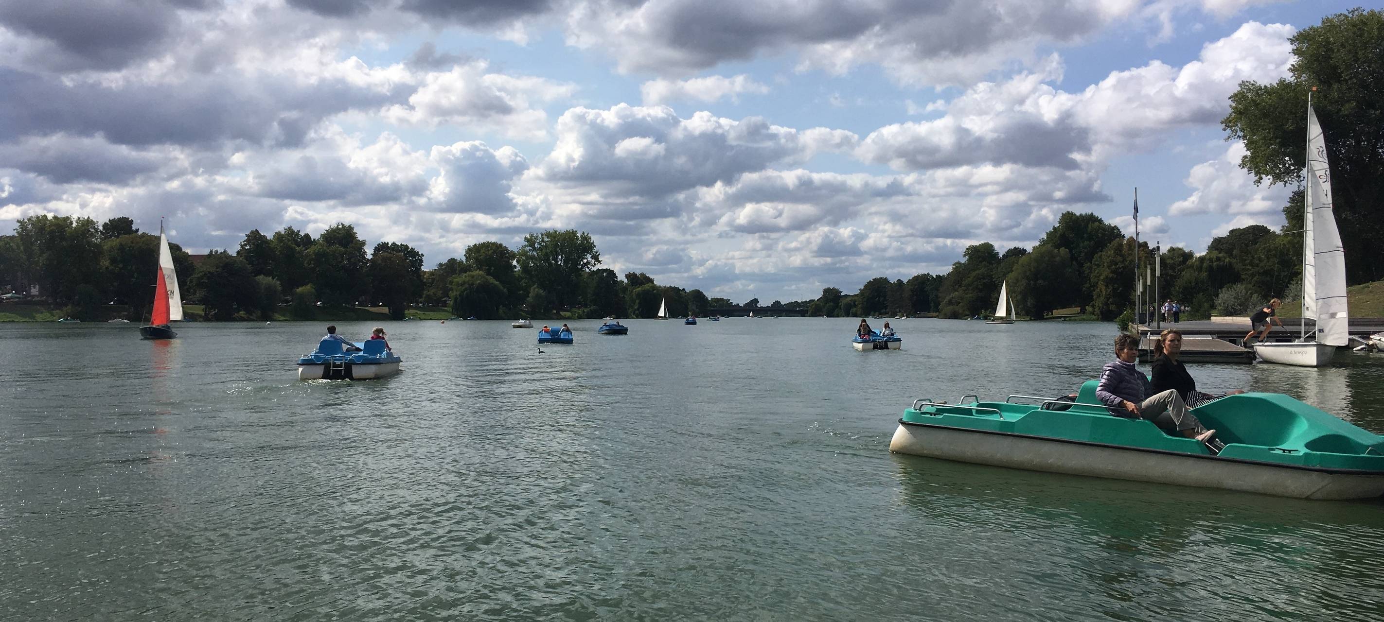 Saison-Start am Aasee