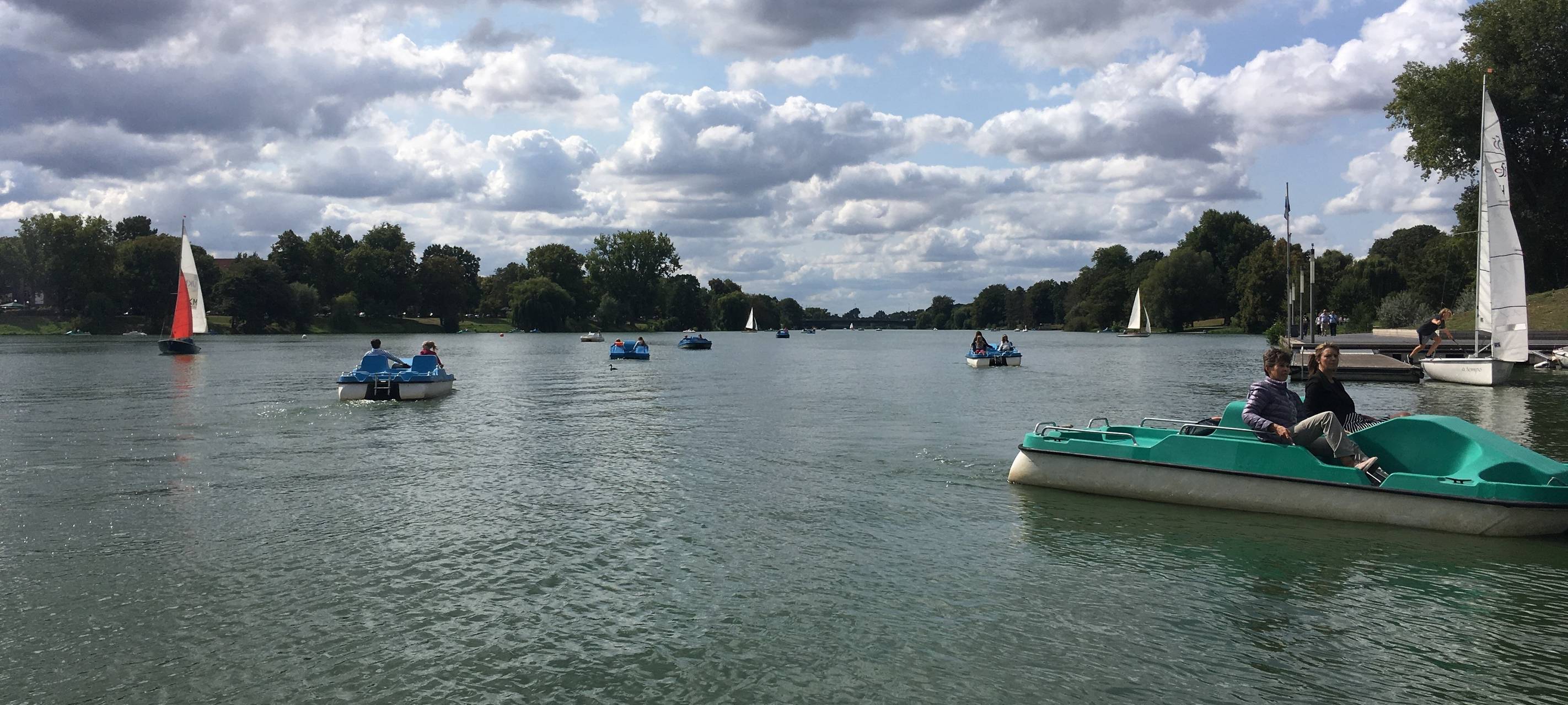 Saisonstart am Aasee