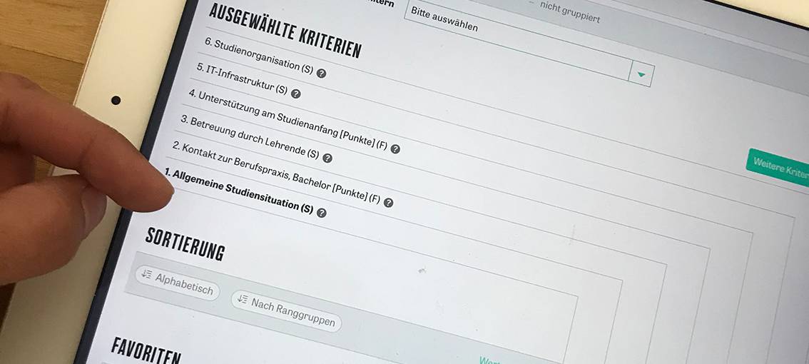 Sehr gute Bewertungen für WWU und FH Münster