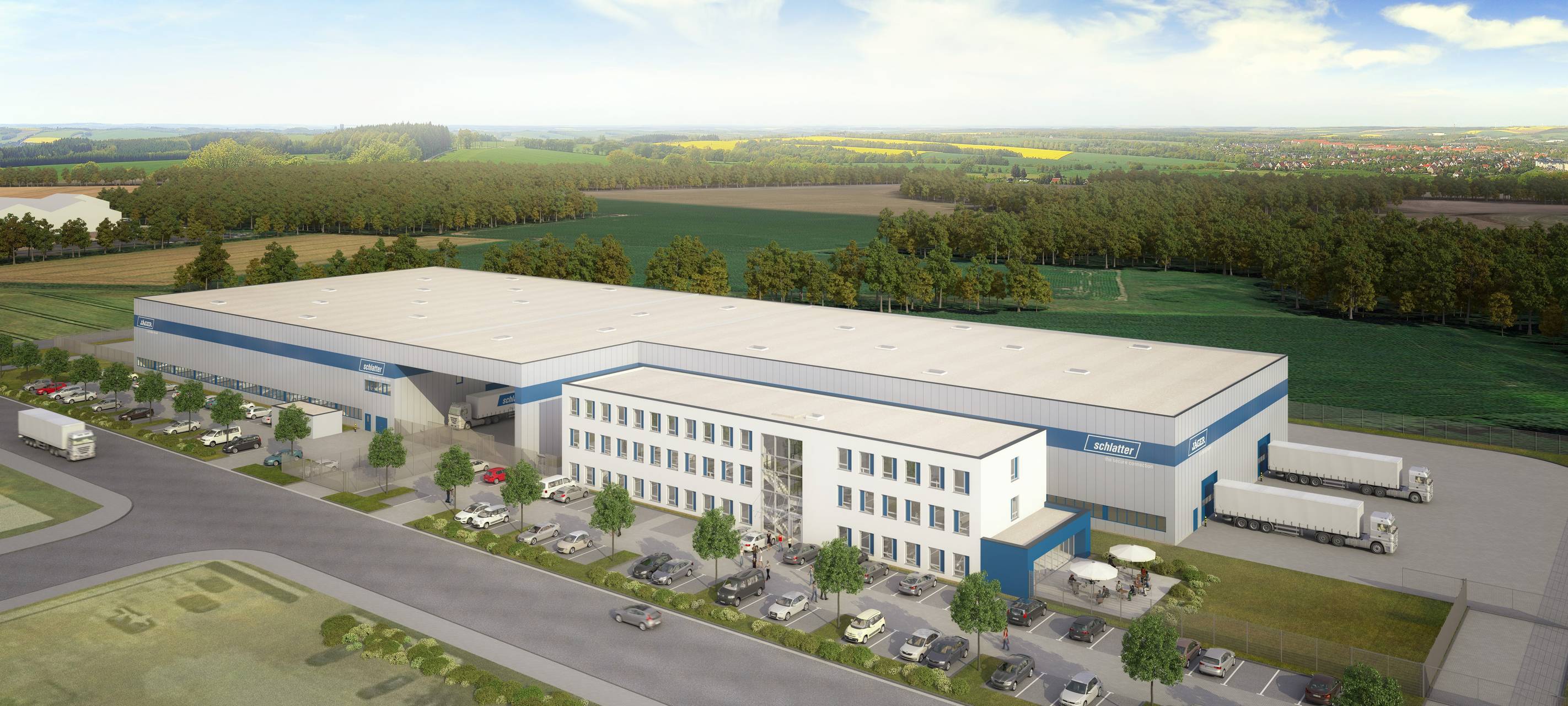 Goldbeck übergibt Neubau an Schlatter Deutschland
