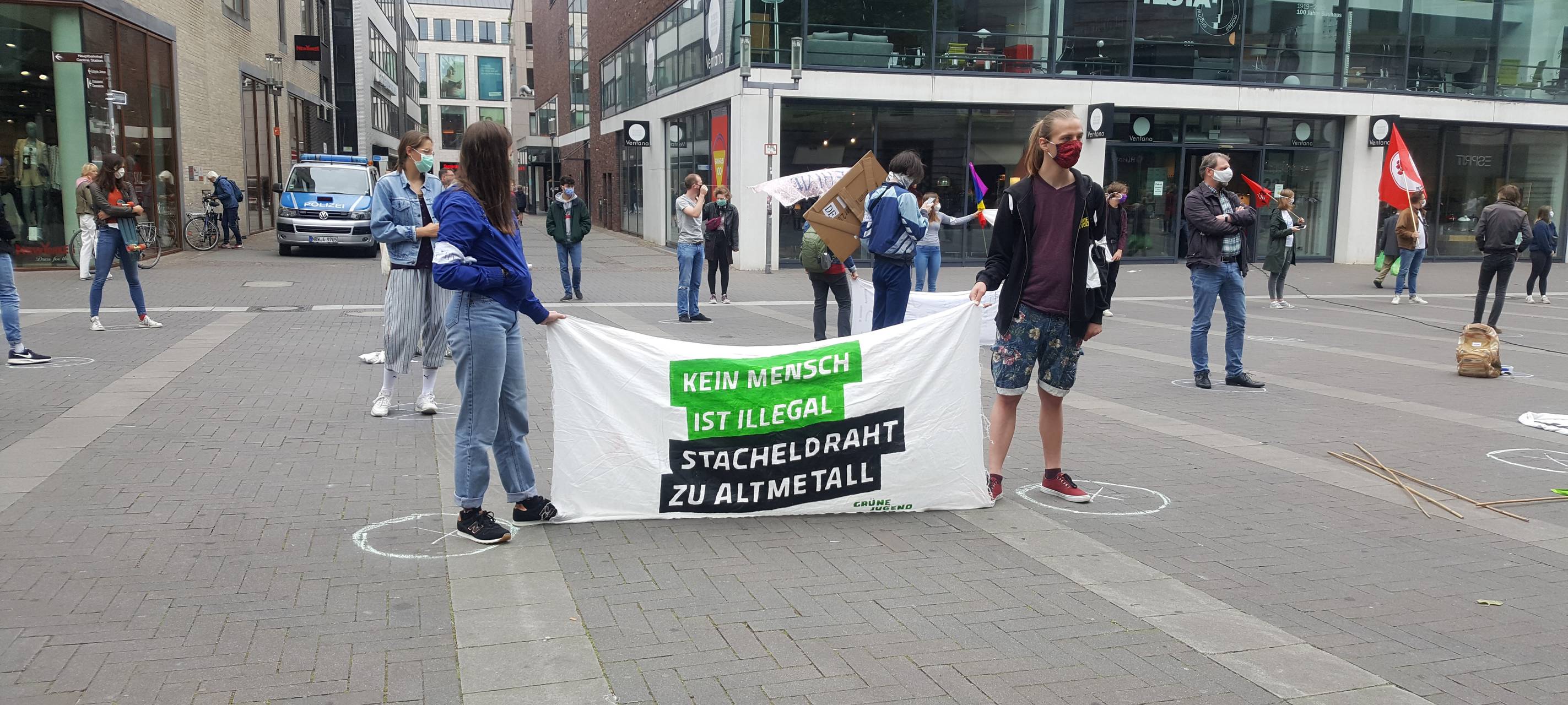 Demo-Samstag in Münster