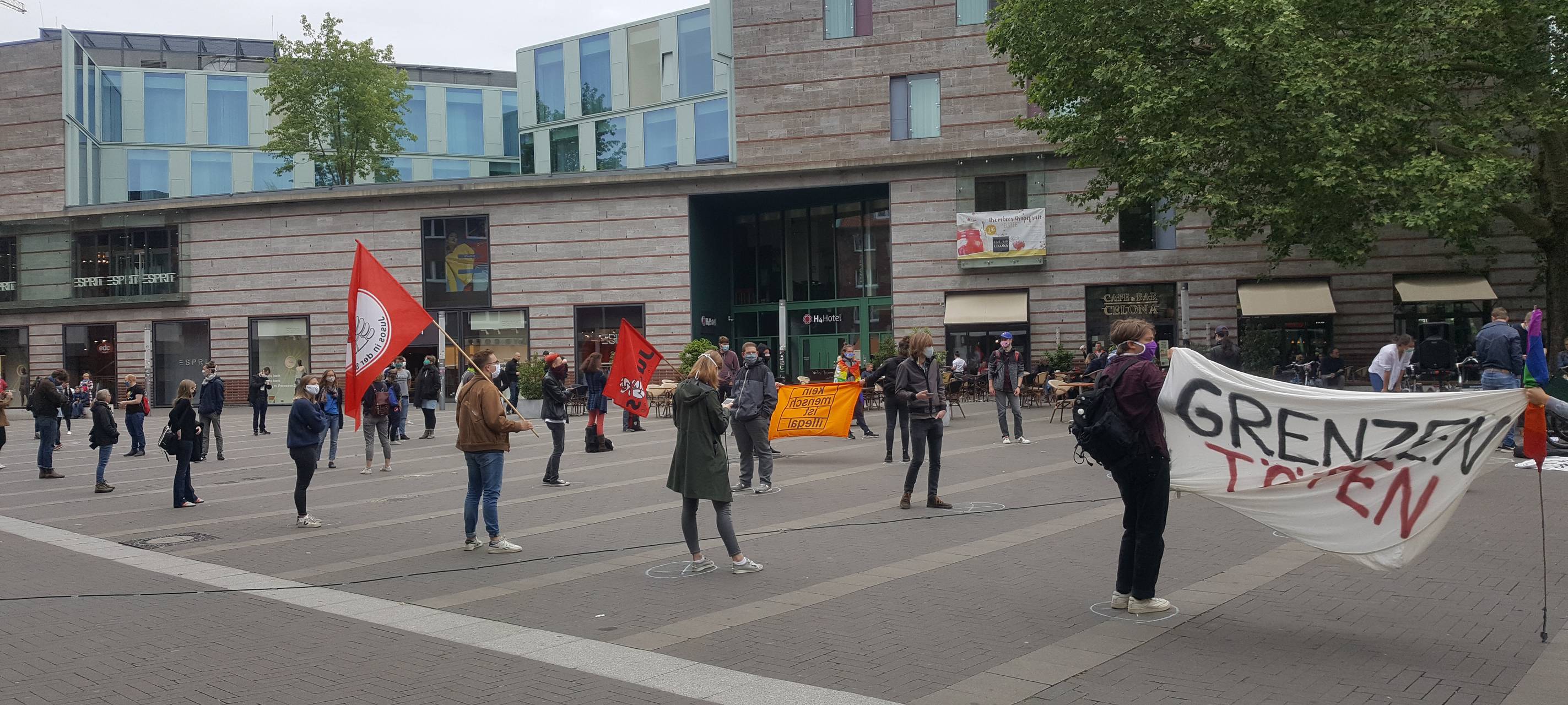 Demo-Samstag in Münster