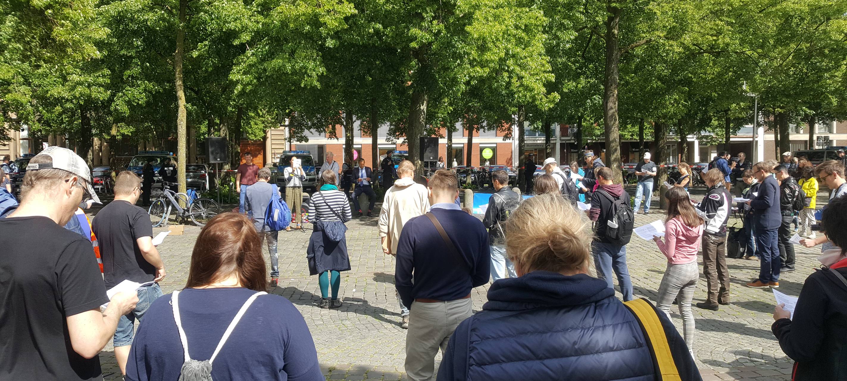 Demo-Samstag in Münster