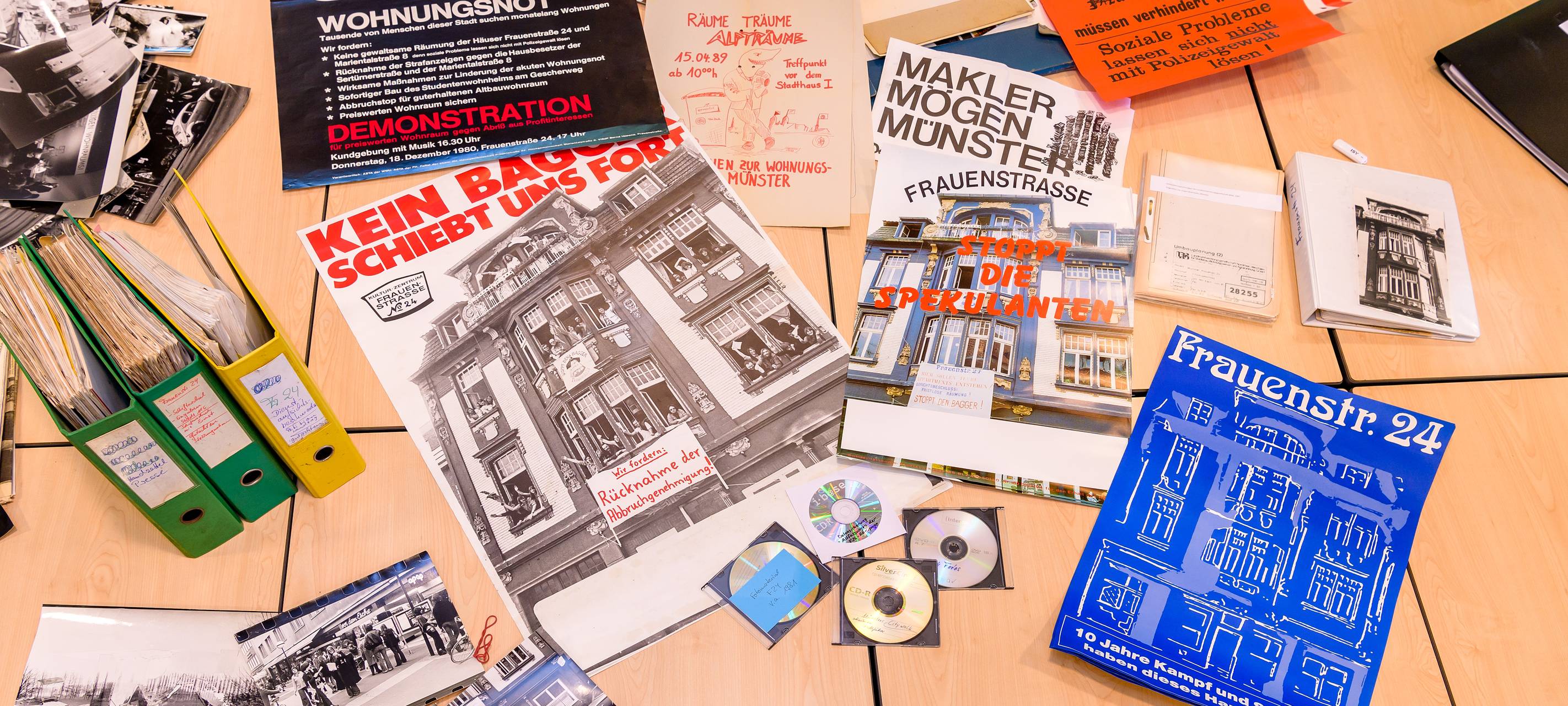Kampf um Frauenstraße 24 wird Archivgut