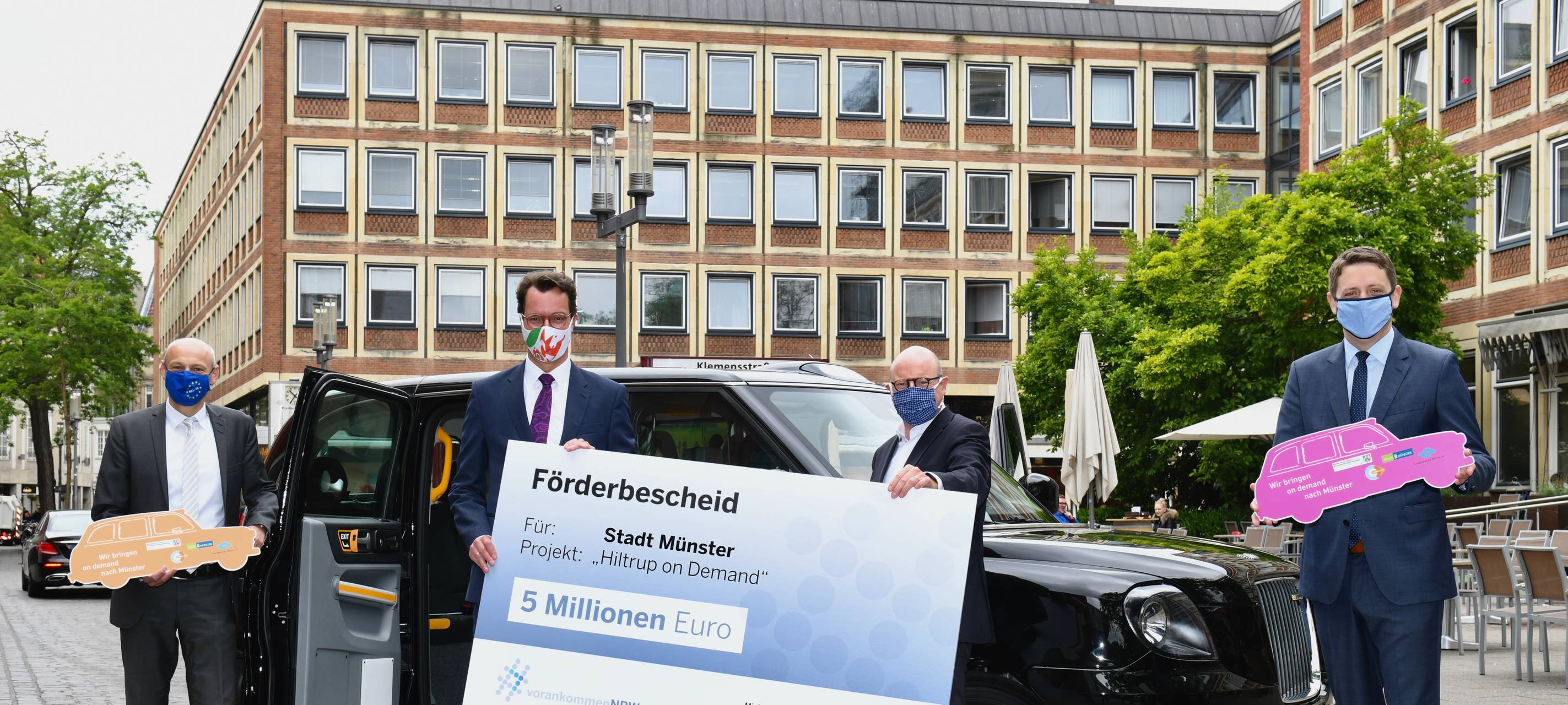 Landesförderung für "Hiltrup on Demand"