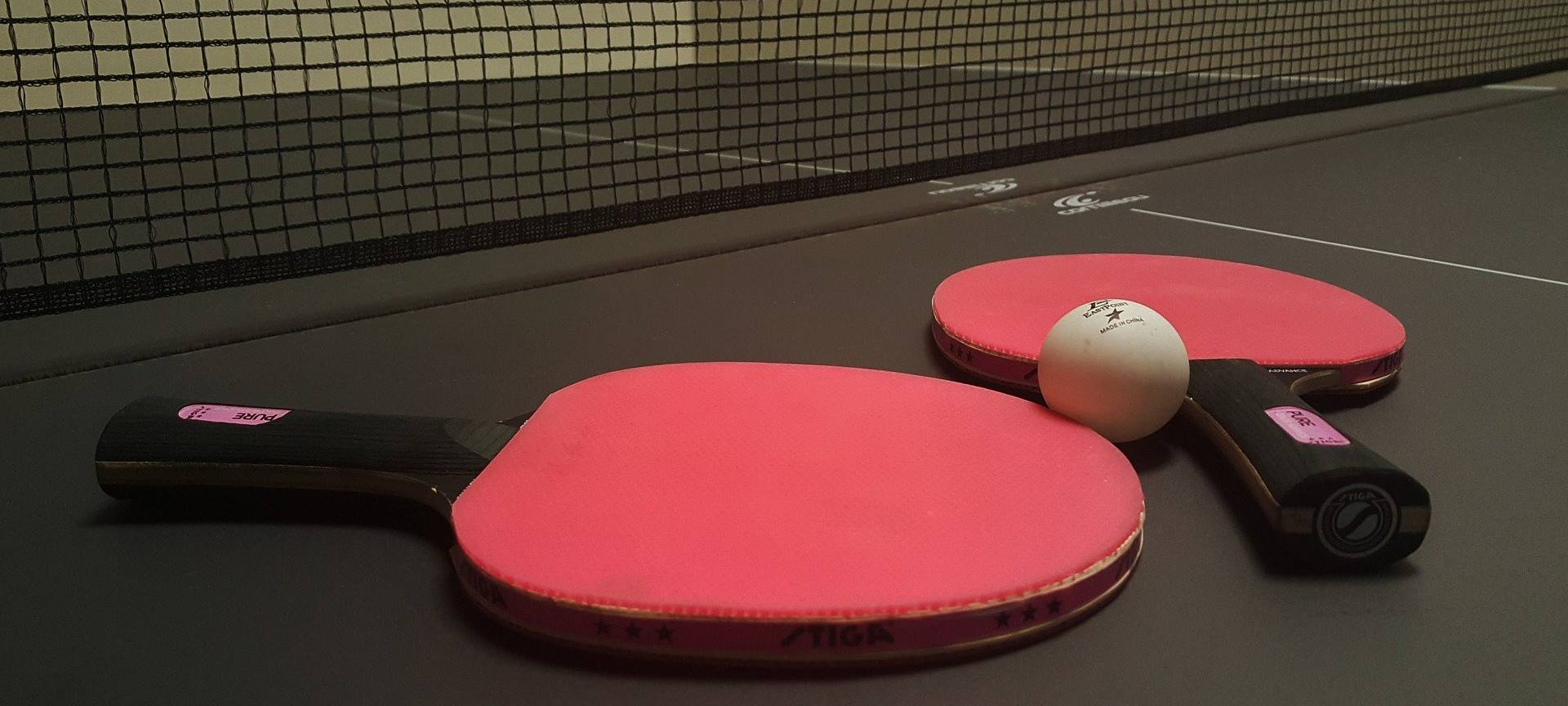 Tischtennis-Spieler wieder im Training