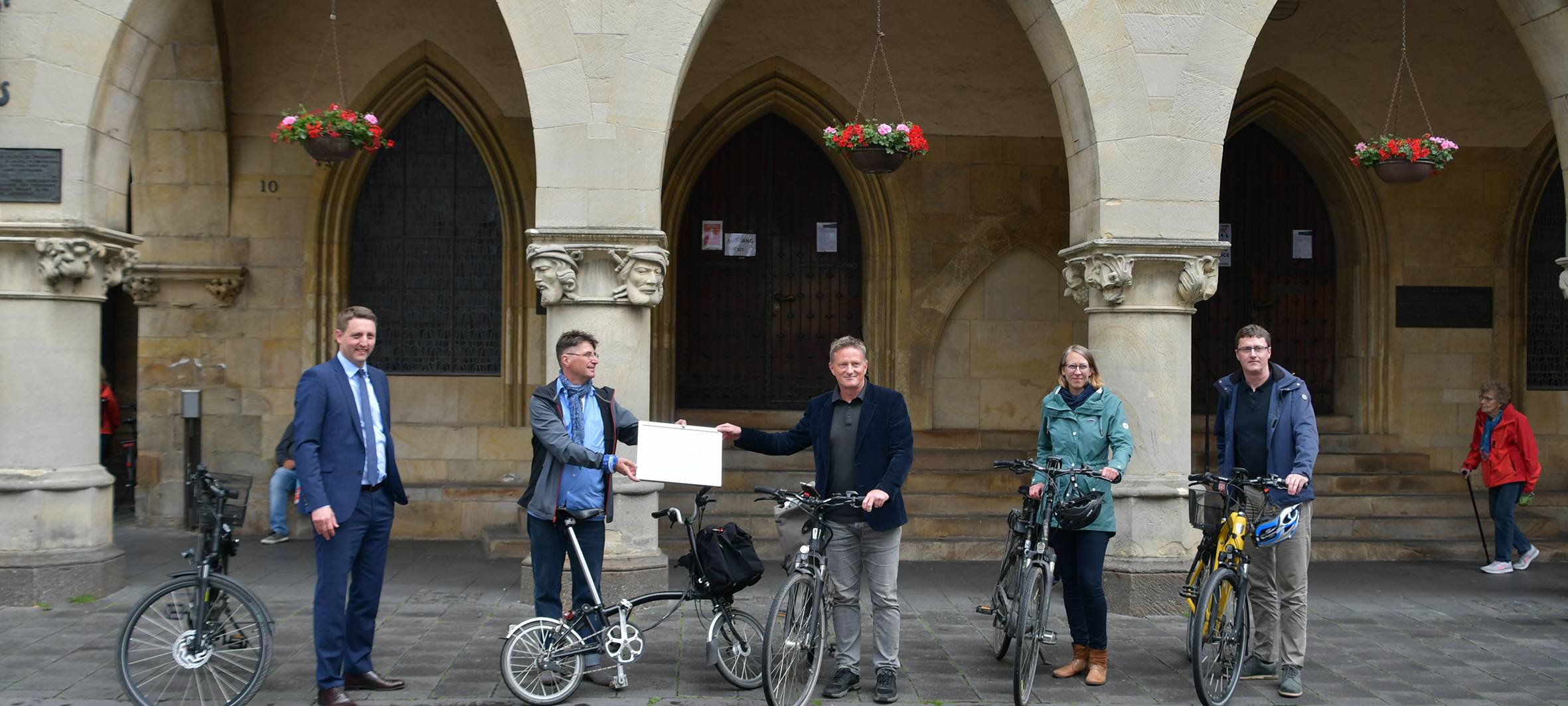 Erster "Fahrradfreundlicher Arbeitgeber" in Münster