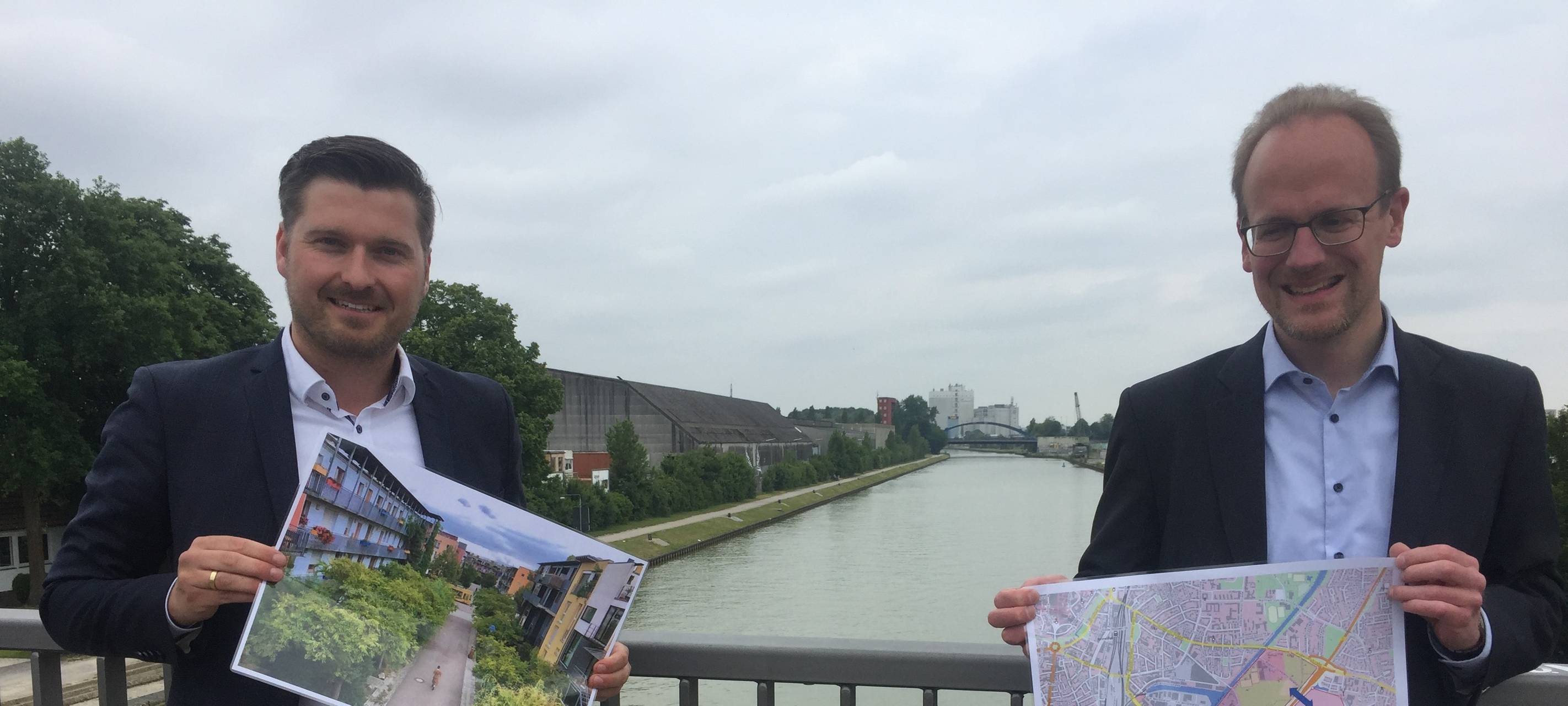 Plan für neuen Stadtteil