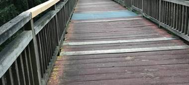 Hofkampbrücke gesperrt