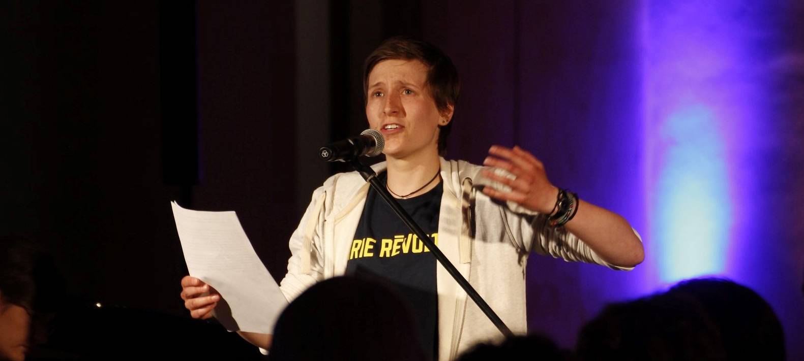 Poetry-Slam bequem von Zuhause