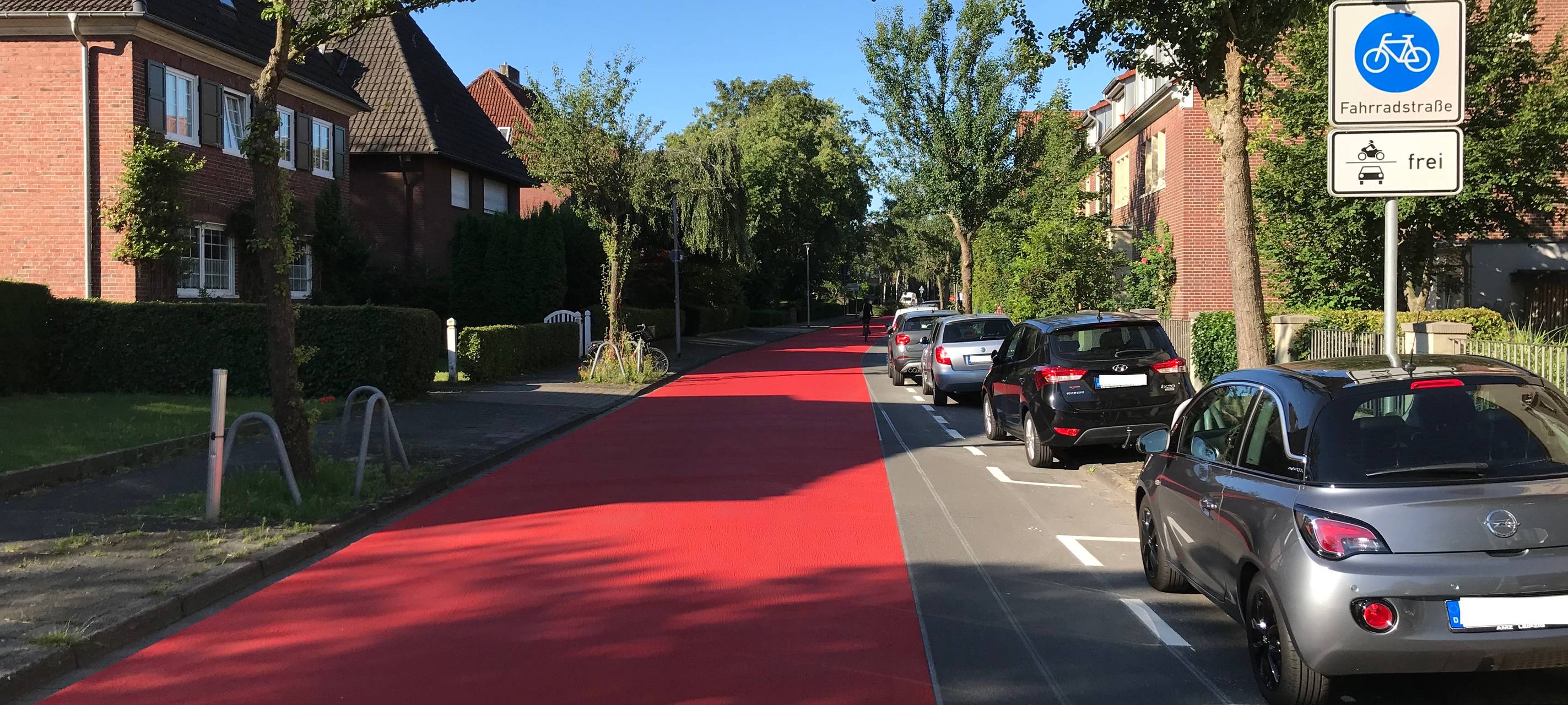 Immer Ärger mit den roten Straßen