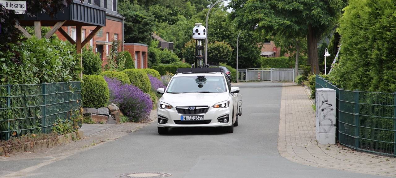 Neue Google Street View-Aufnahmen