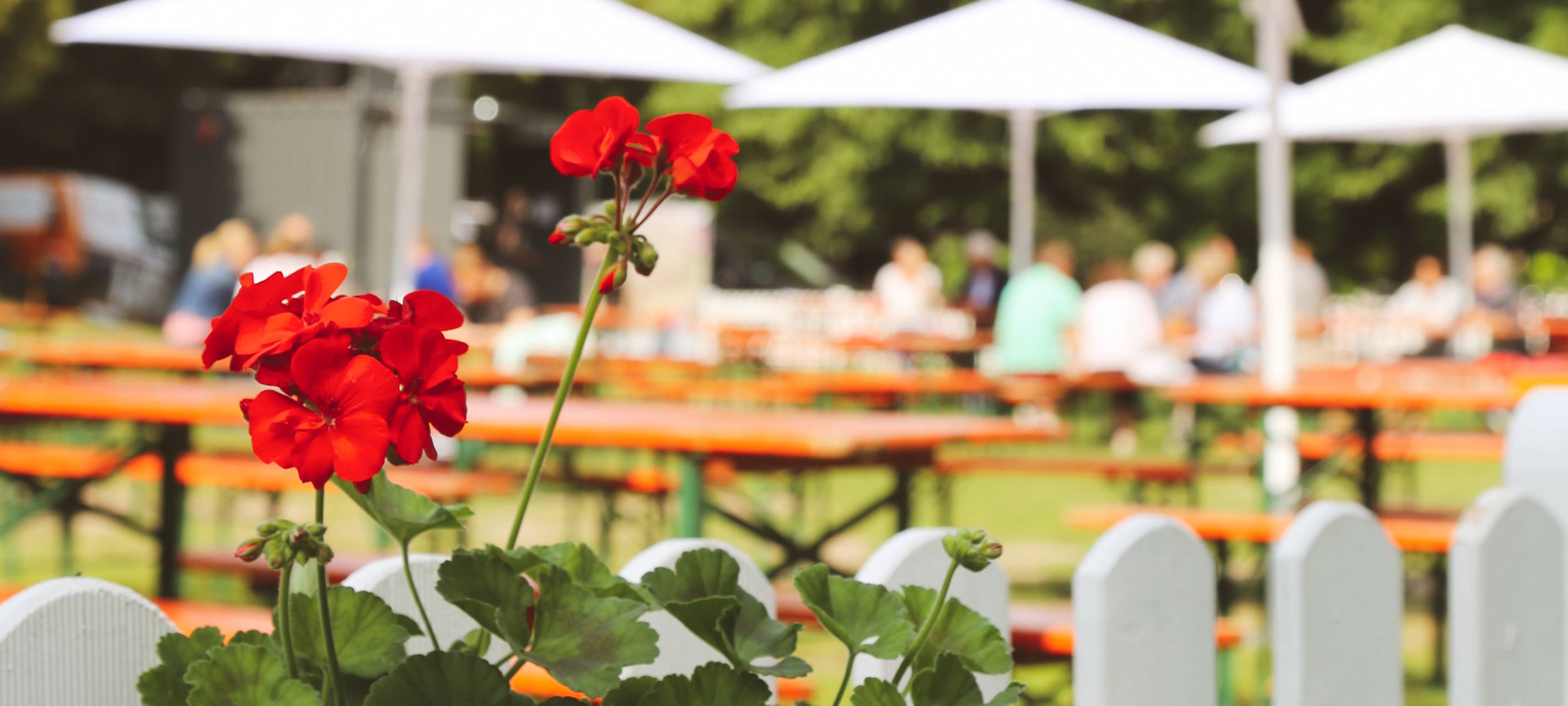 Digitales Biergartenkonzept
