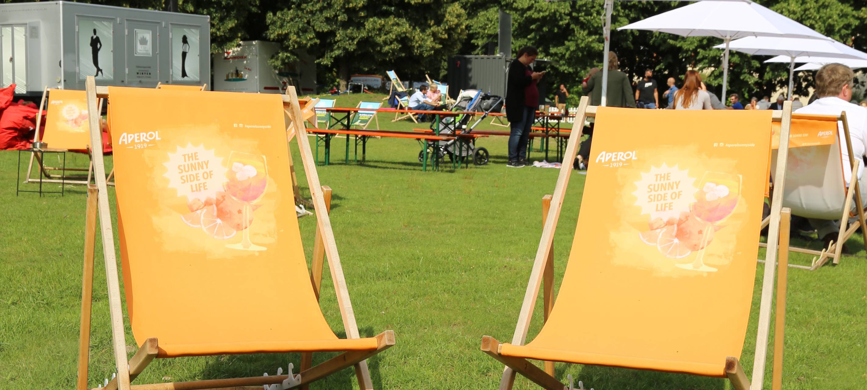 Digitales Biergartenkonzept