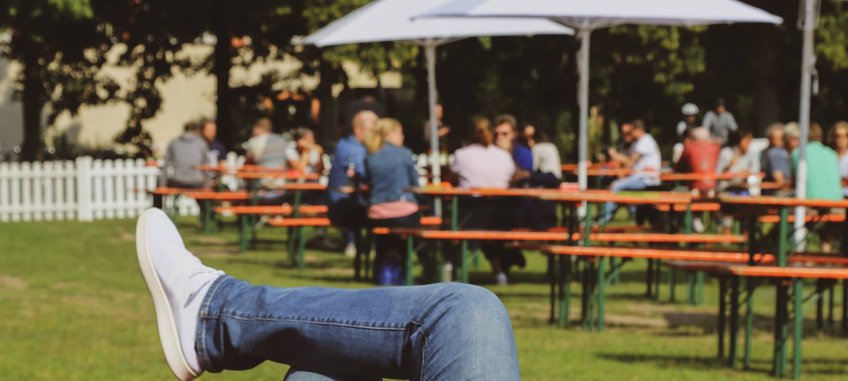 Kiffen in Biergärten?