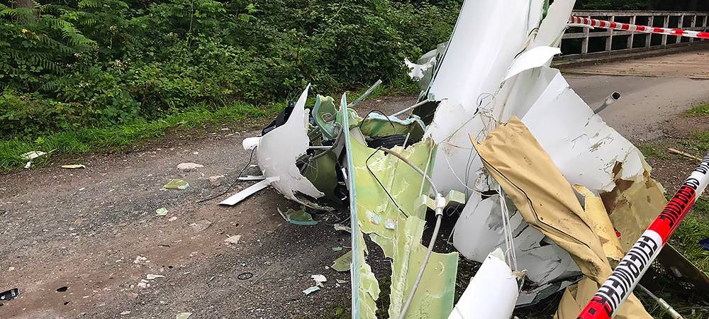 Flugzeugabsturz: Opfer sind wohl zwei junge Männer
