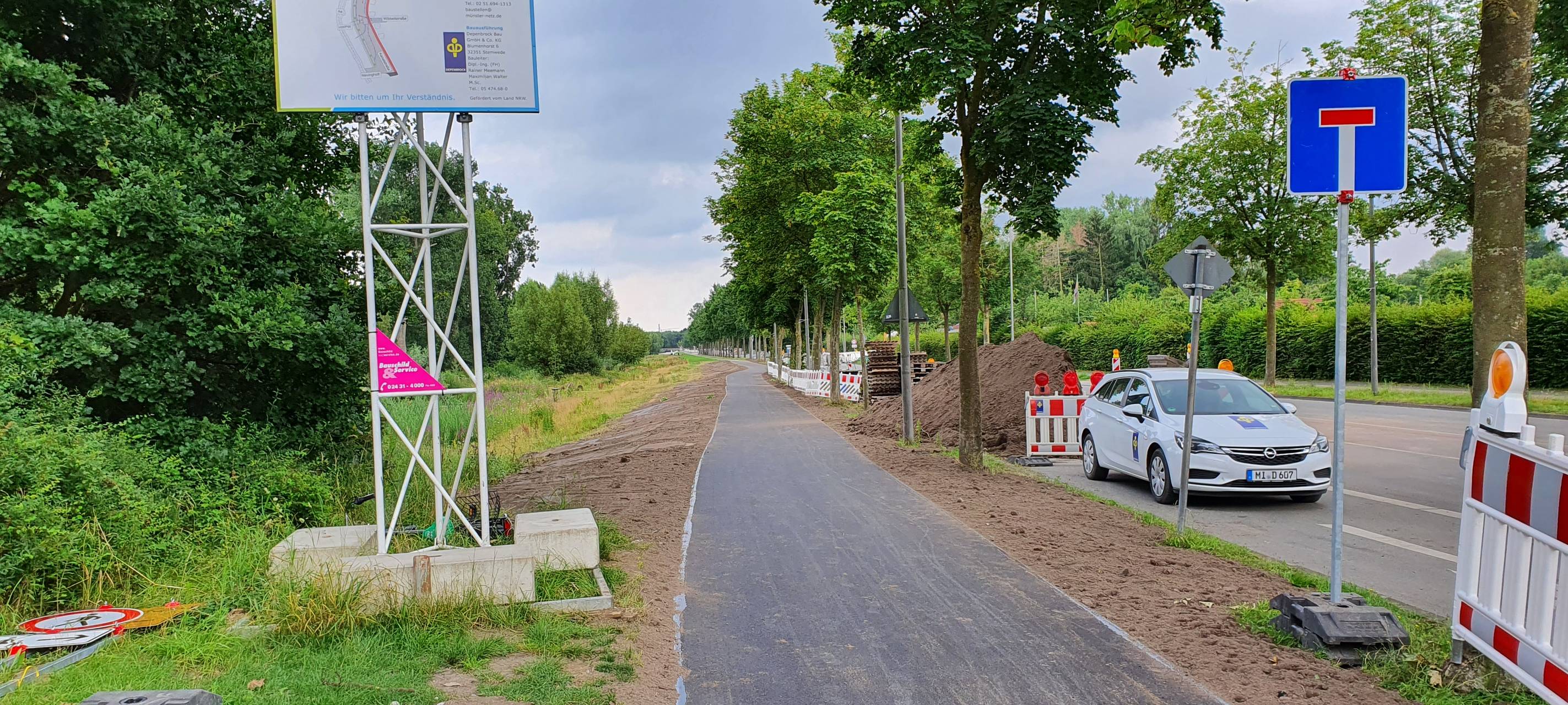 Großbaustelle wird schneller fertig
