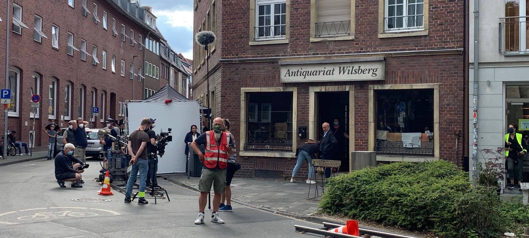 Wilsberg Dreharbeiten in Münster