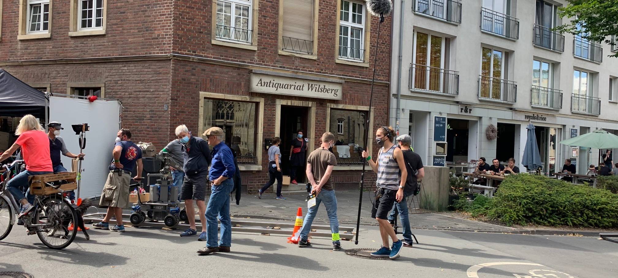 Wilsberg Dreharbeiten in Münster