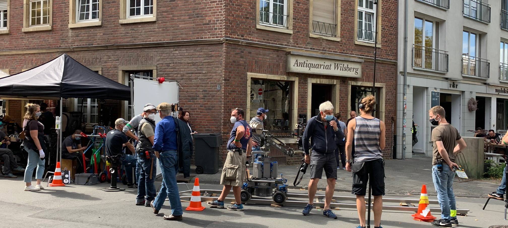 Wilsberg Dreharbeiten in Münster