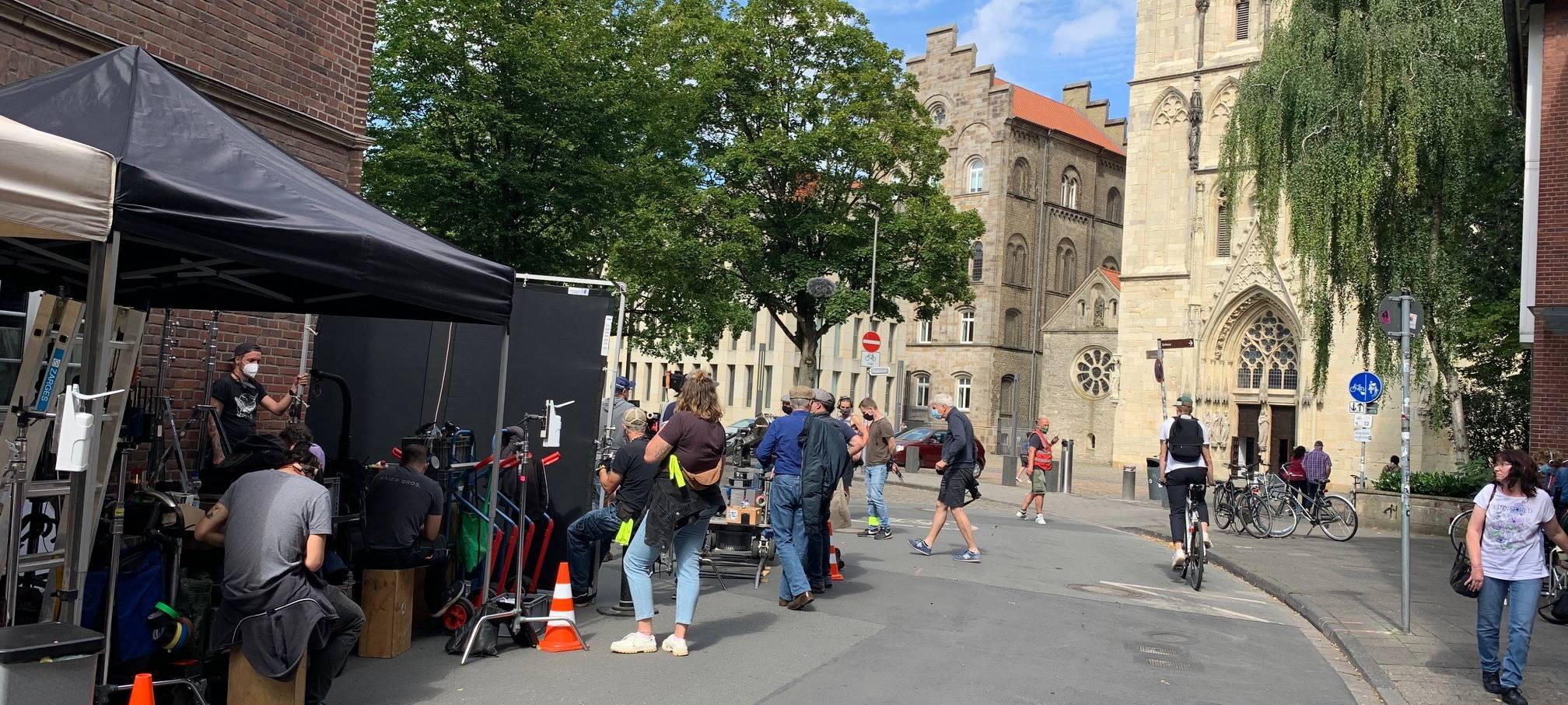 Wilsberg Dreharbeiten in Münster