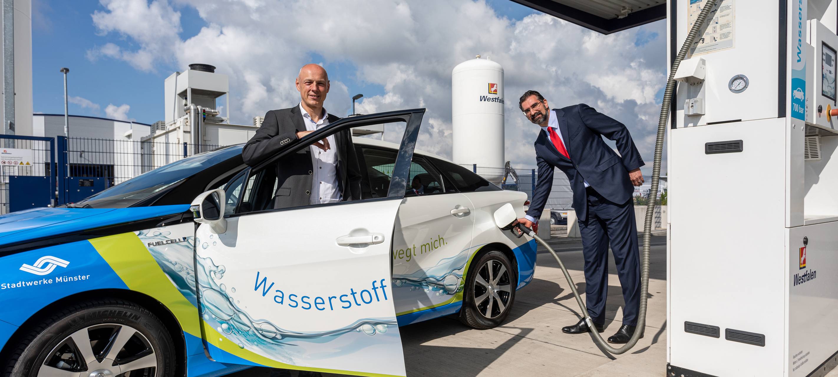 Neues Wasserstoffauto für die Stadtwerke