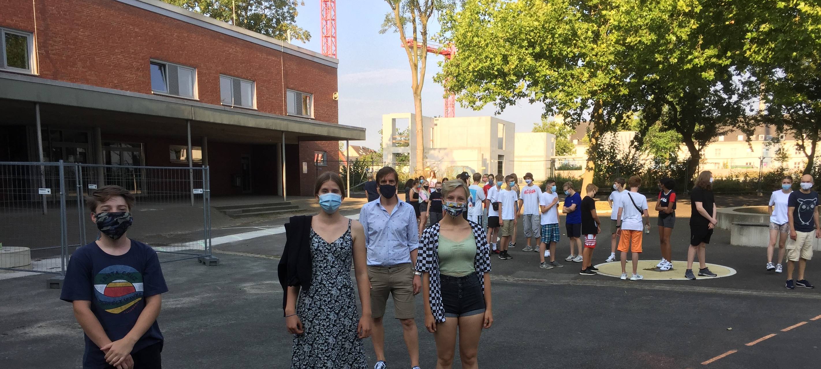 Ins neue Schuljahr mit Masken und Abstand
