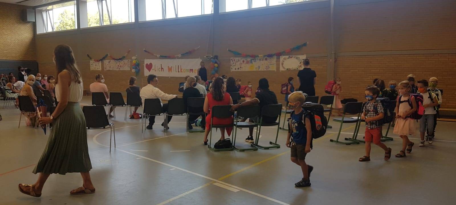 Einschulung in Coronazeiten