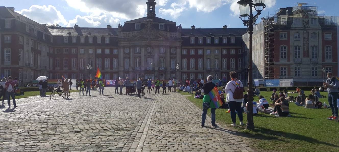 CSD 2020 auf der Promenade