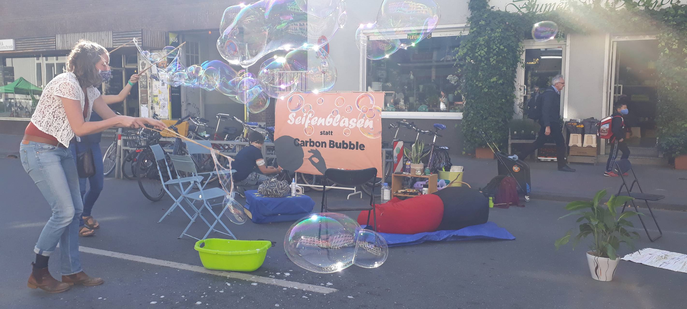 "Parking Day" an der Wolbecker Straße