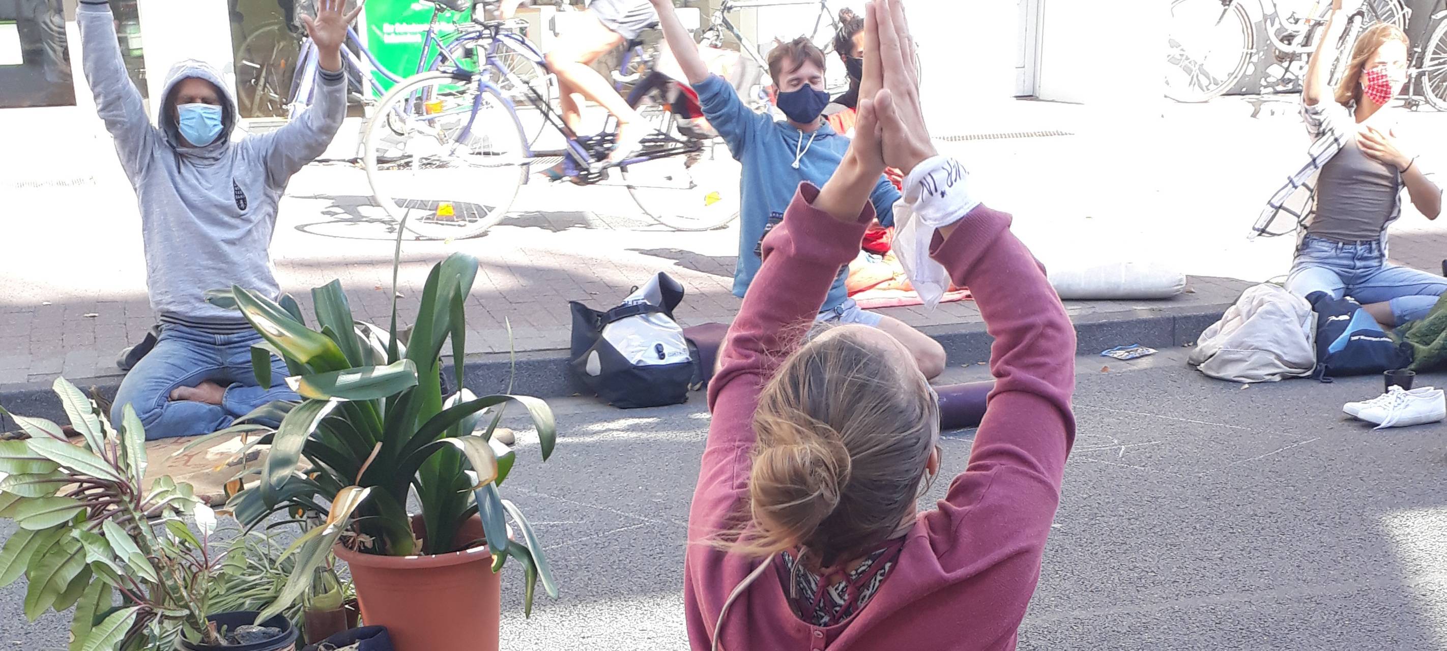 "Parking Day" an der Wolbecker Straße