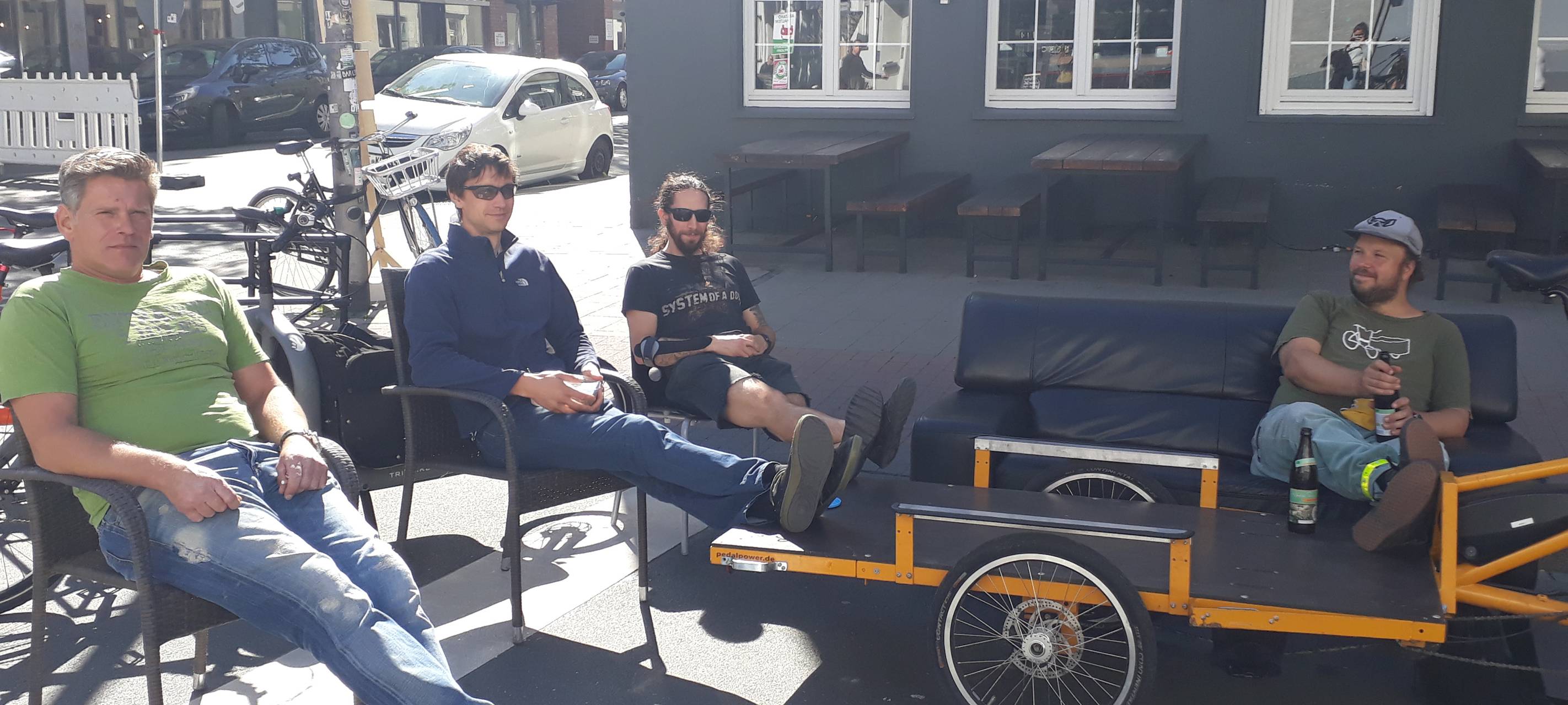 "Parking Day" an der Wolbecker Straße