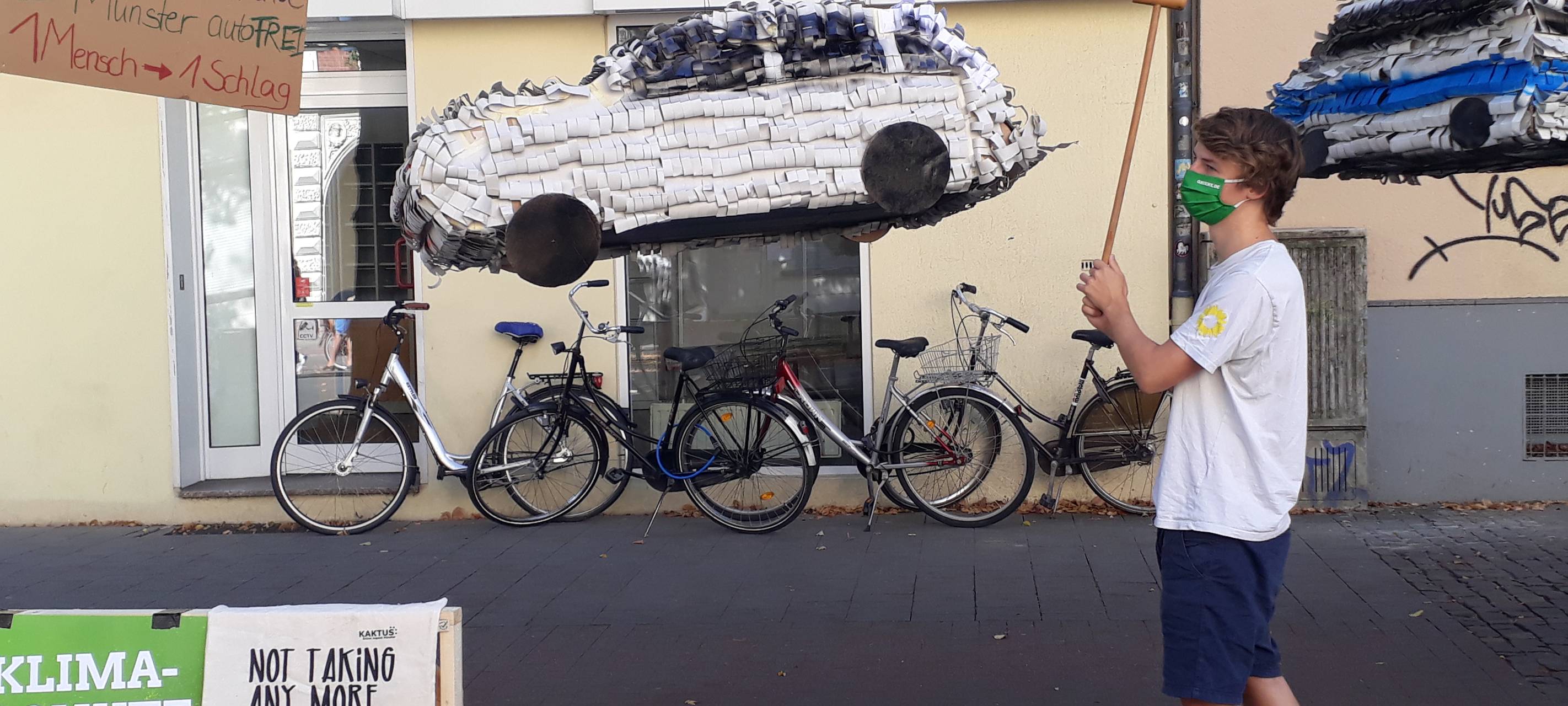 "Parking Day" an der Wolbecker Straße